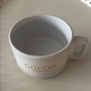 Godiva White Coffee Mug